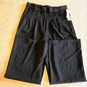 NWT French Connection Black Wide Leg Trouser Size Medium